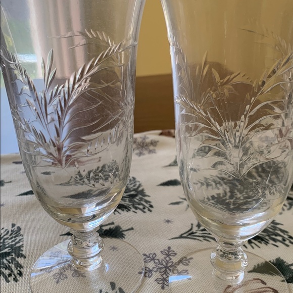 Cynthia by Tiffin-Franciscan Ice Tea Glasses-Vintage - Picture 2 of 6